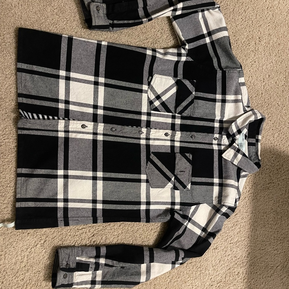 Off White Limited Edition Flannel With Pink iconic Arrows (Medium Men’s)